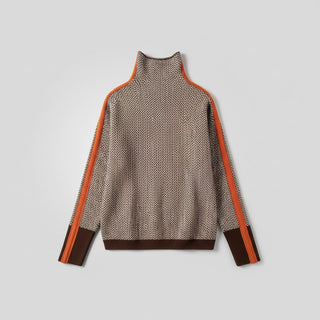 Élodie | Pull moderne à col montant