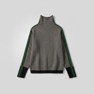 Élodie | Pull moderne à col montant
