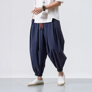 Olivier | Pantalon ample en coton