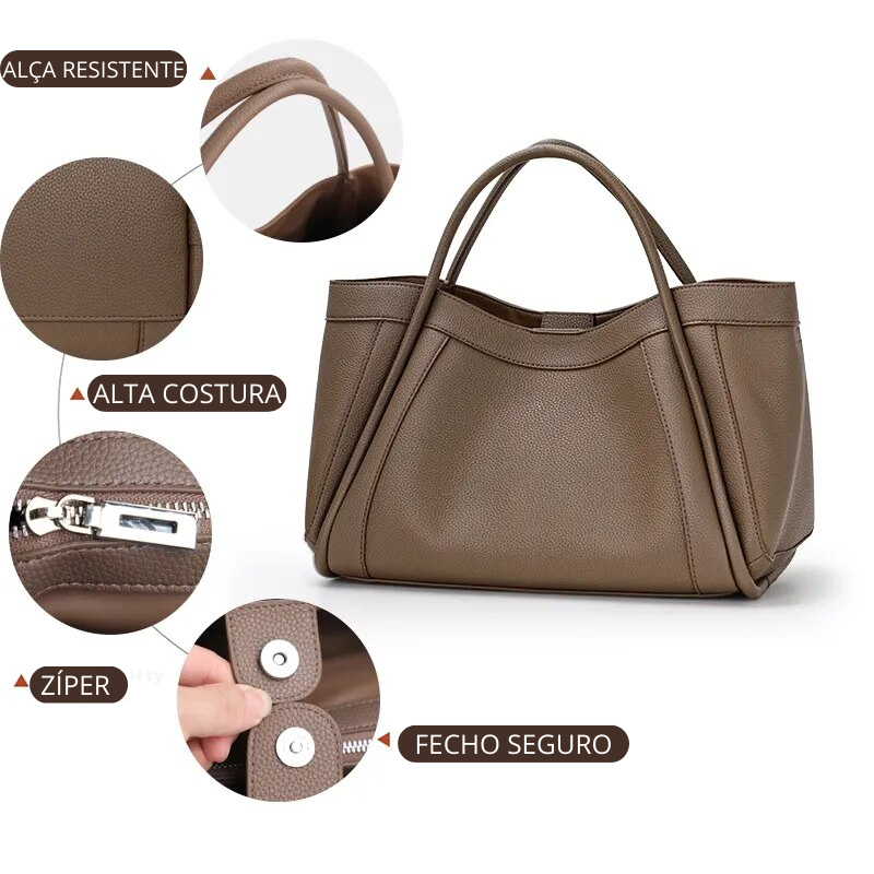 Angélique Vendôme | Sac bandoulière en cuir véritable