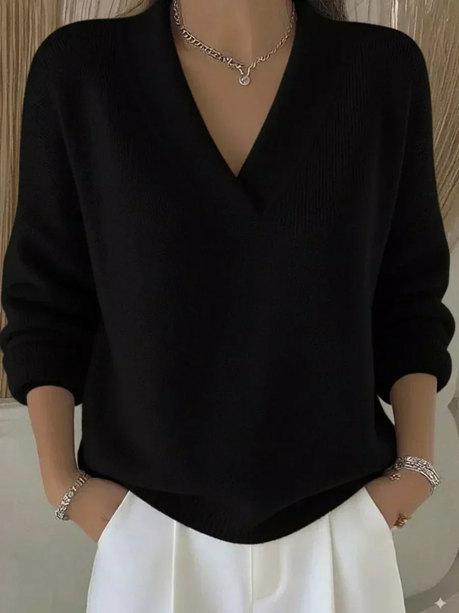 Désirée | Pull ample à col V