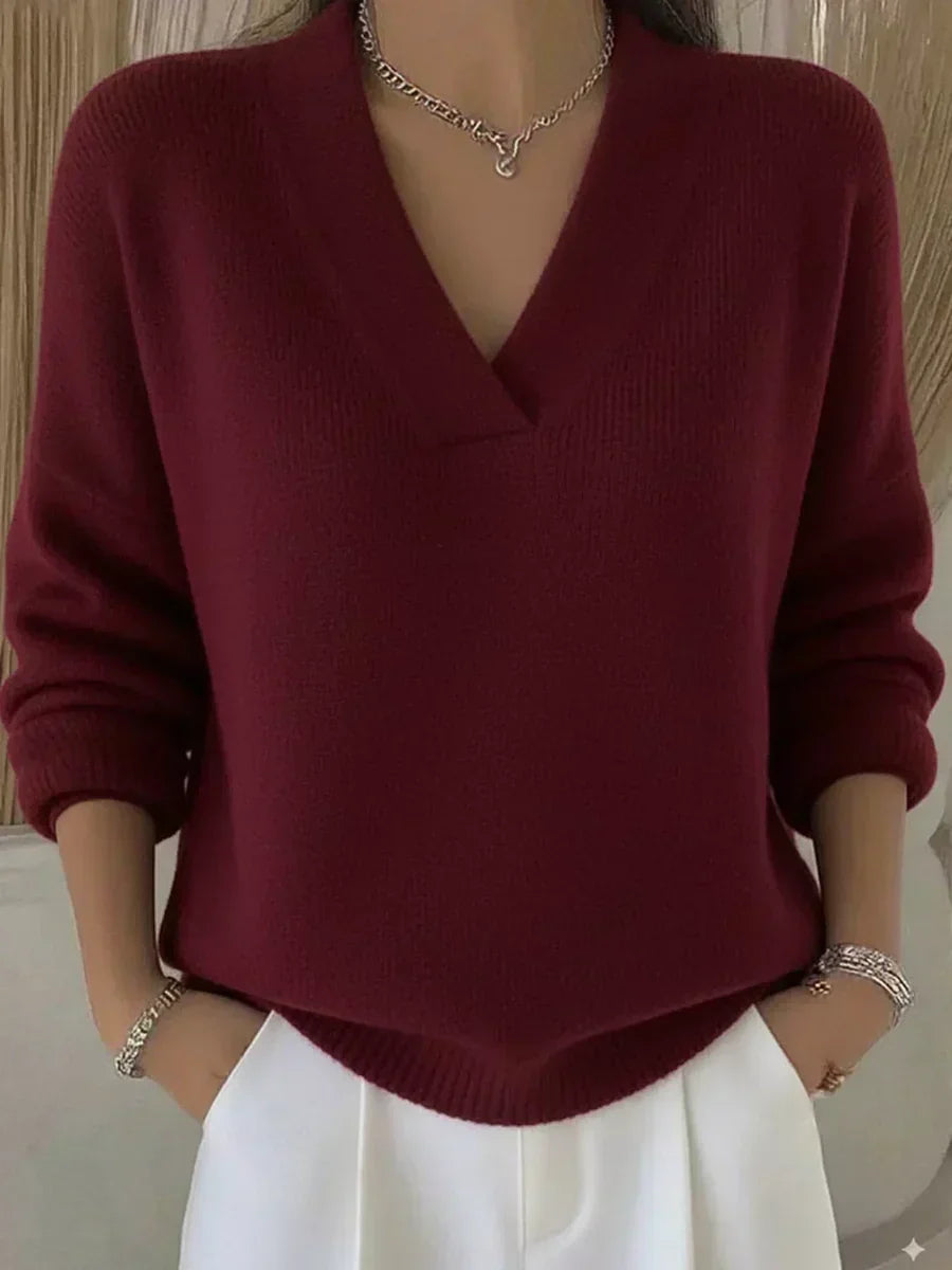 Désirée | Pull ample à col V