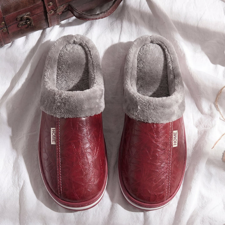 Chaussons d’intérieur chauds et rembourrés