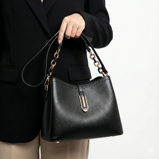 Charlotte Paris | Sac à main en cuir véritable