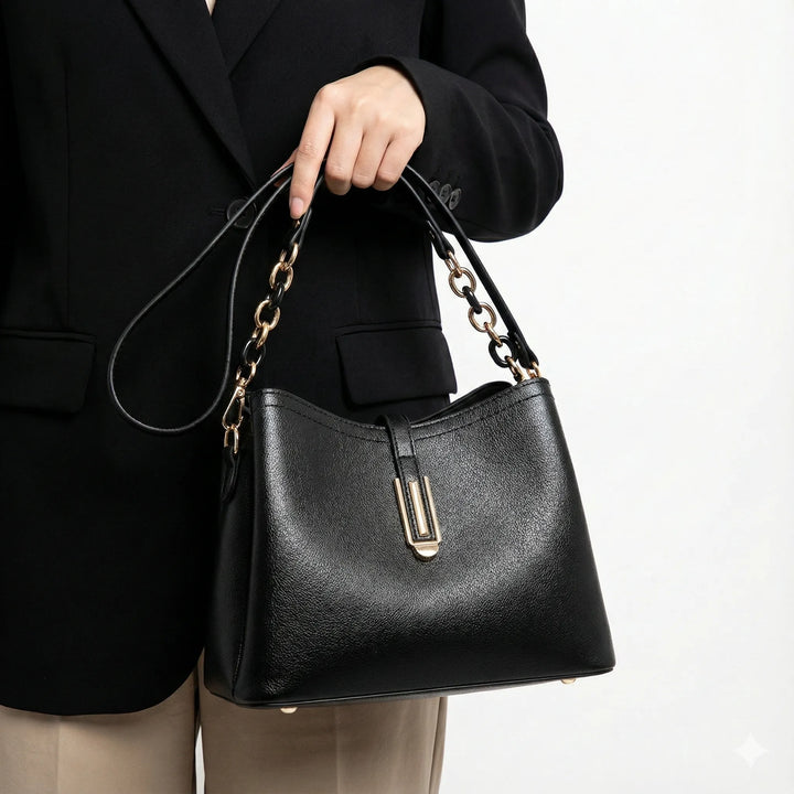 Charlotte Paris | Sac à main en cuir véritable