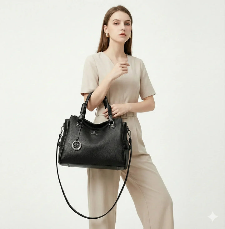Camille Paris | Sac à main en cuir véritable
