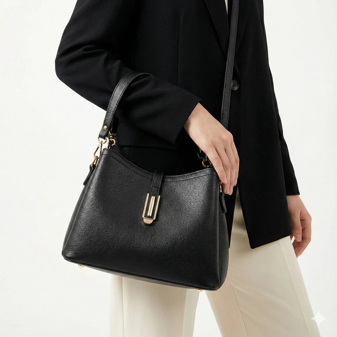 Charlotte Paris | Sac à main en cuir véritable