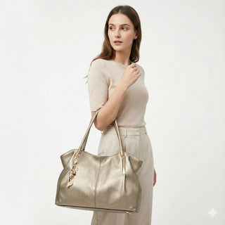 Camille Provence | Sac à main en cuir véritable