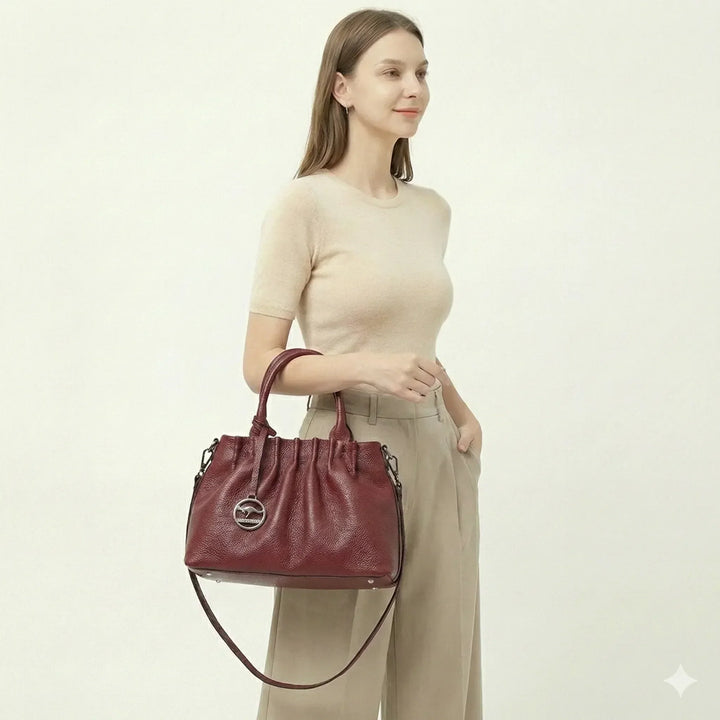 Chloé Rivoli | Sac à main en cuir véritable