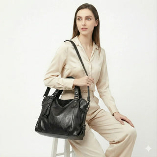 Élodie Rivoli | Sac à main en cuir véritable