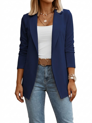 Amélie | Blazer drapé élégant