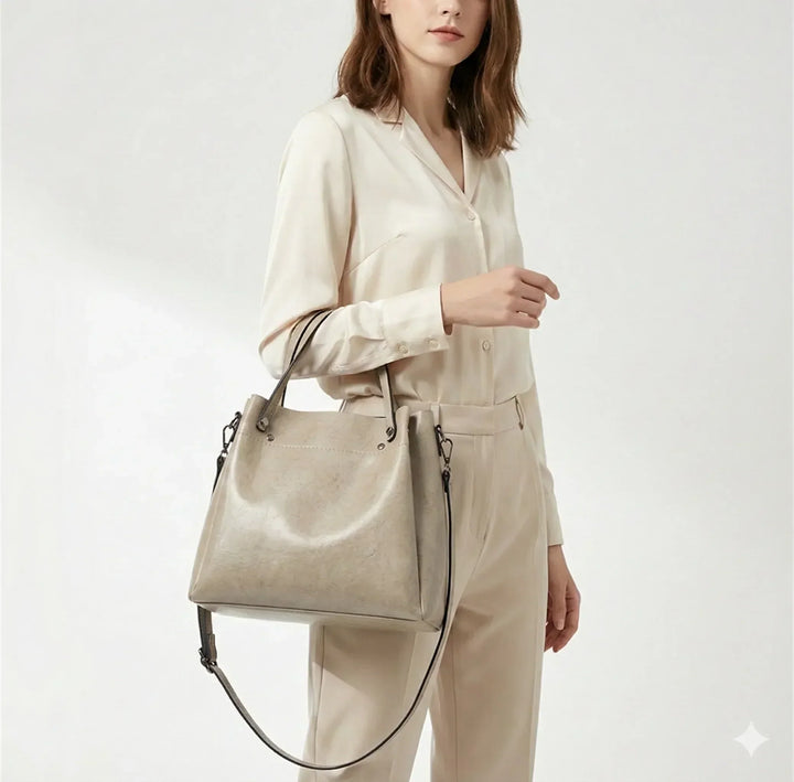 Gabrielle Élysée | Sac à main en cuir véritable