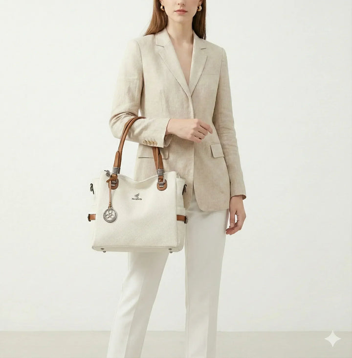 Camille Paris | Sac à main en cuir véritable