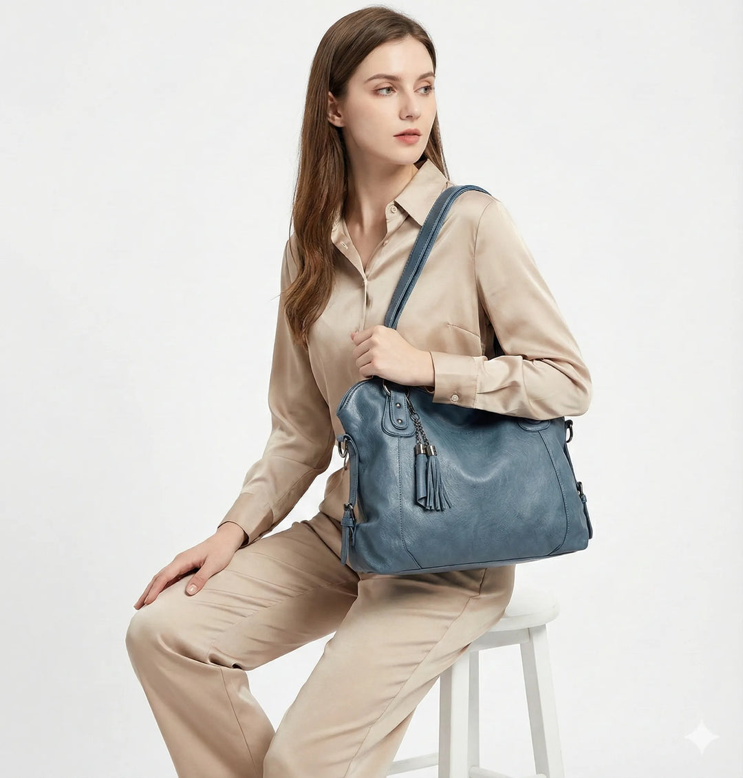 Élodie Rivoli | Sac à main en cuir véritable