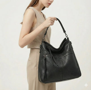 Estelle Rivoli | Sac à main en cuir véritable