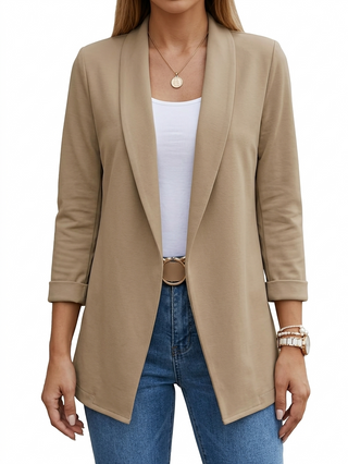 Amélie | Blazer drapé élégant