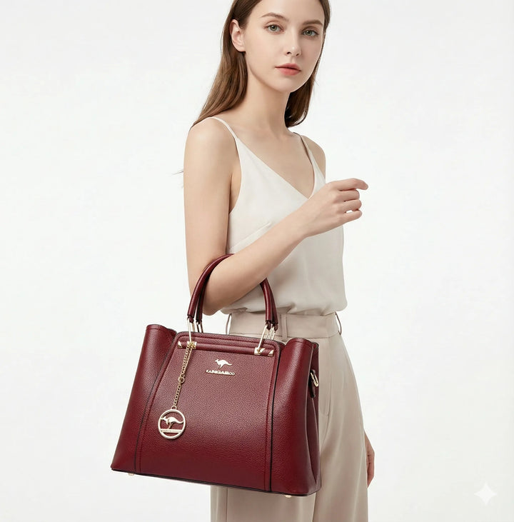 Agathe Montmartre | Sac bandoulière en cuir véritable