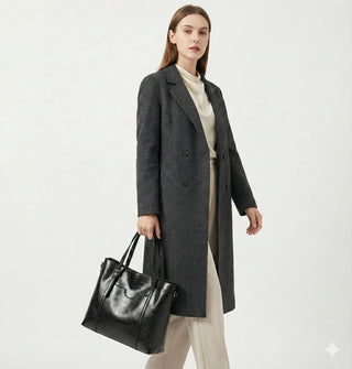 Émilie Paris | Sac à main en cuir véritable