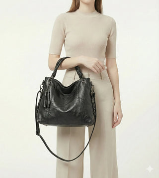 Delphine Rivoli | Sac à main en cuir véritable