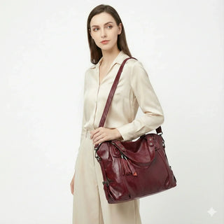Élodie Rivoli | Sac à main en cuir véritable