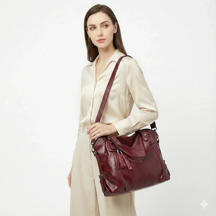 Élodie Rivoli | Sac à main en cuir véritable
