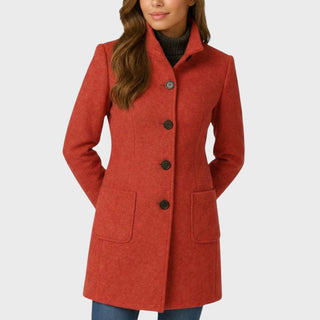 Élodie | Manteau élégant à col montant