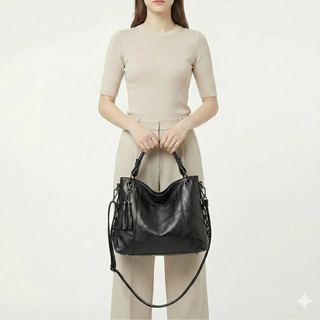 Delphine Rivoli | Sac à main en cuir véritable