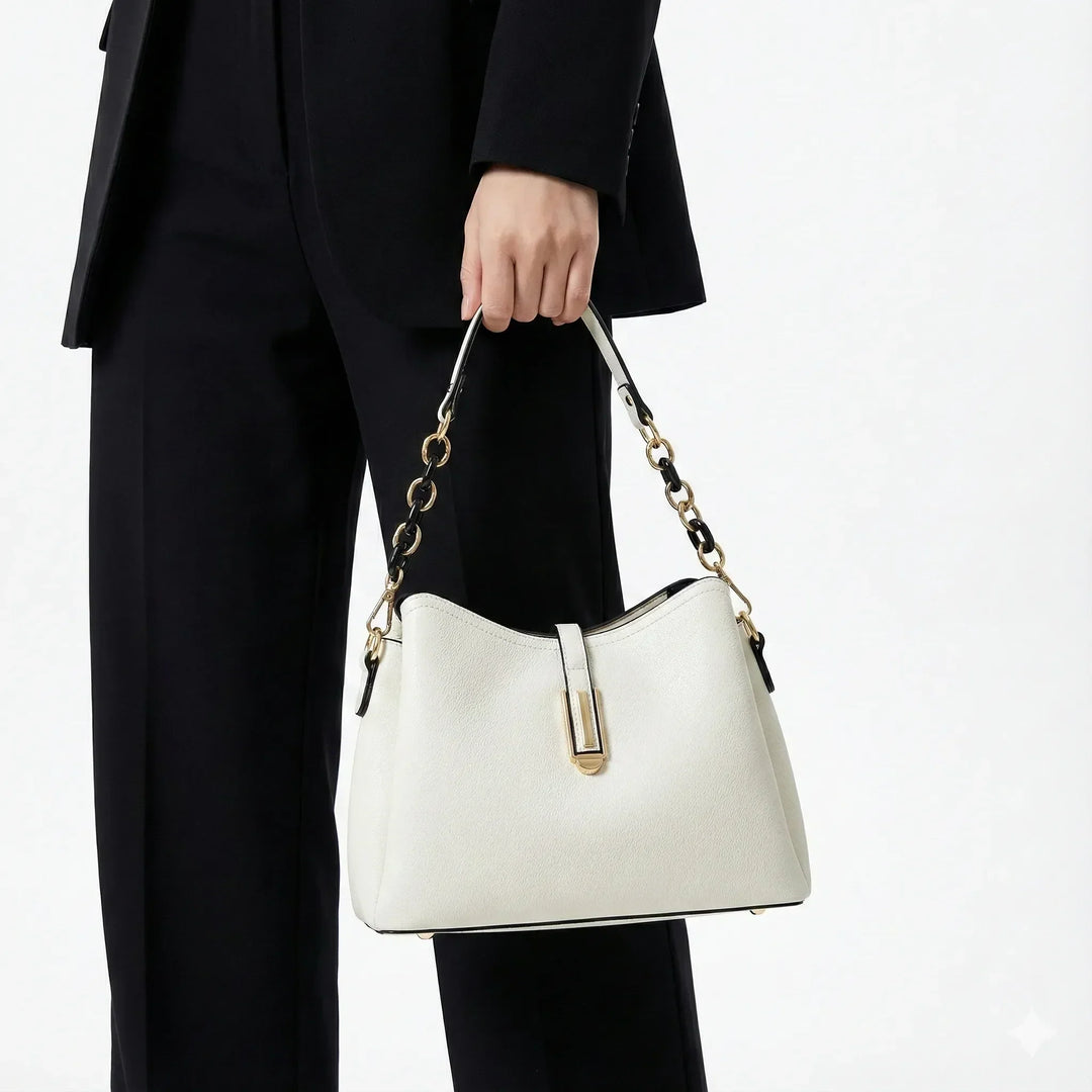 Charlotte Paris | Sac à main en cuir véritable