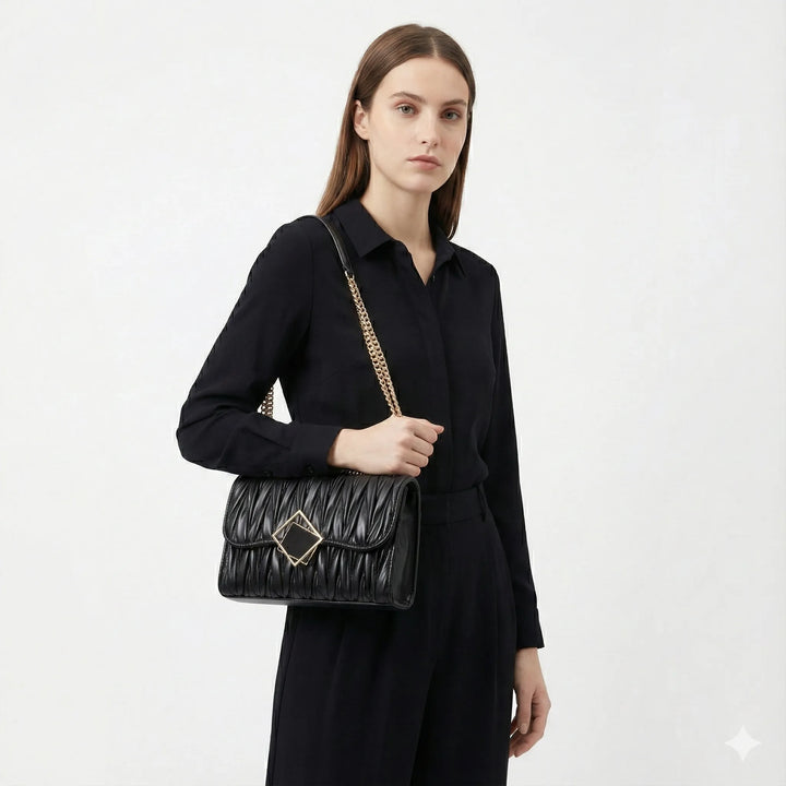 Anaïs Montmartre | Sac à main en cuir véritable