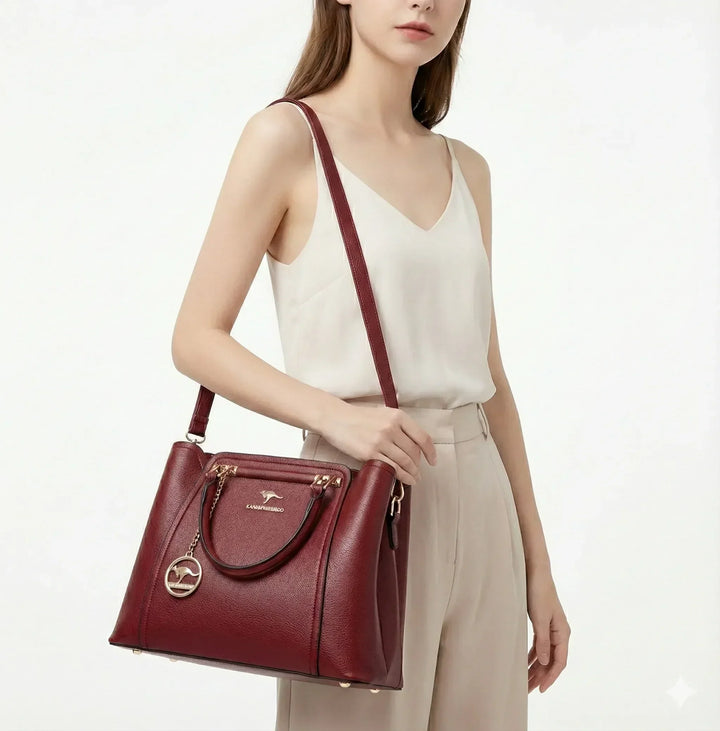 Agathe Montmartre | Sac bandoulière en cuir véritable
