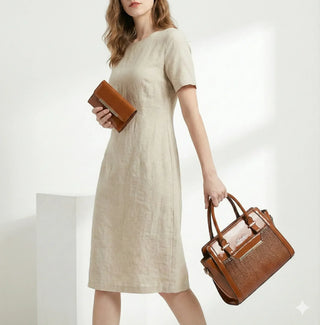 Agathe Paris | Ensemble sac et portefeuille en cuir