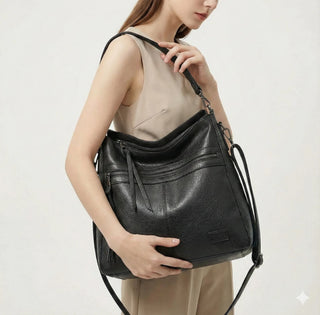 Estelle Rivoli | Sac à main en cuir véritable