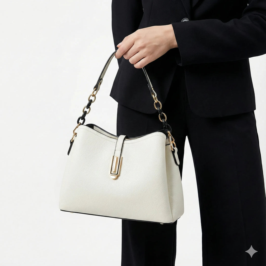 Charlotte Paris | Sac à main en cuir véritable