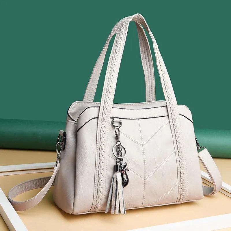 Juliette Rivoli | Sac à main en cuir véritable