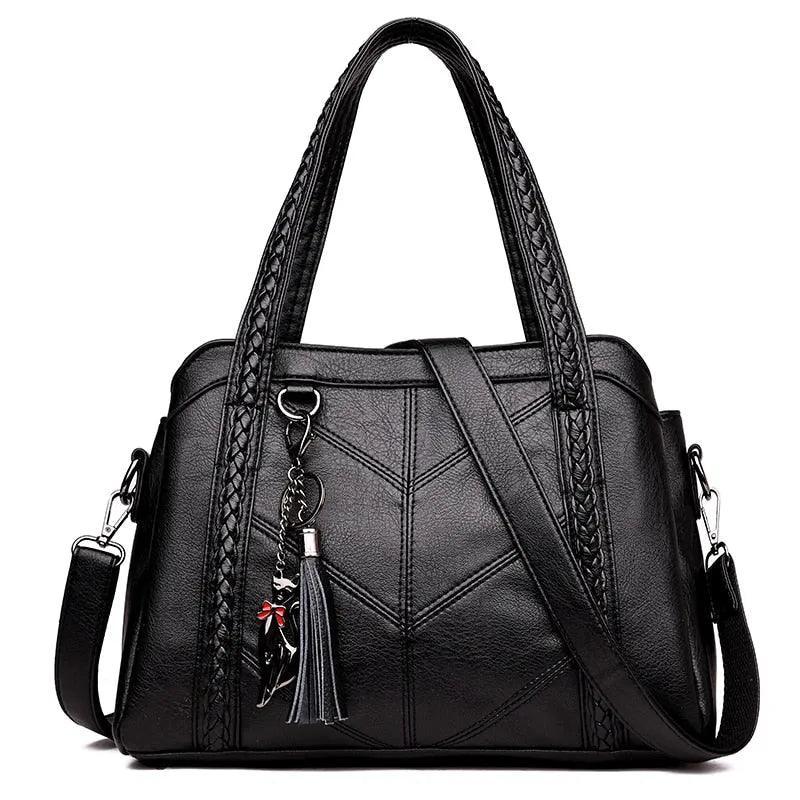 Juliette Rivoli | Sac à main en cuir véritable