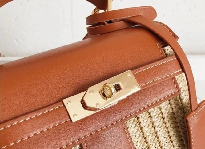 Élodie Vendôme | Sac à main en paille