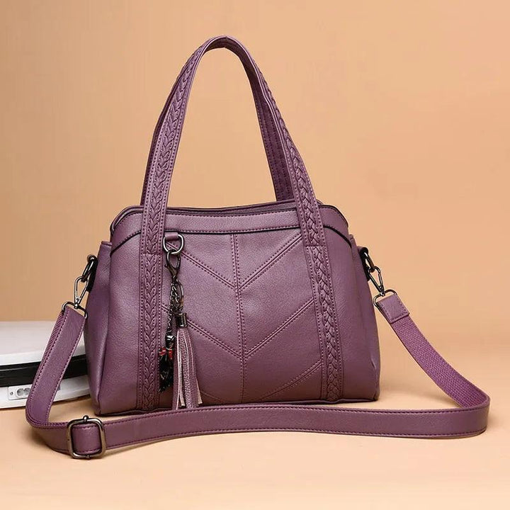 Juliette Rivoli | Sac à main en cuir véritable