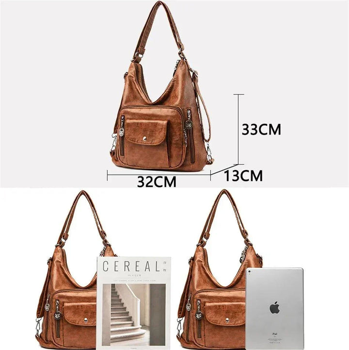 Céleste Paris | Sac à dos en cuir véritable