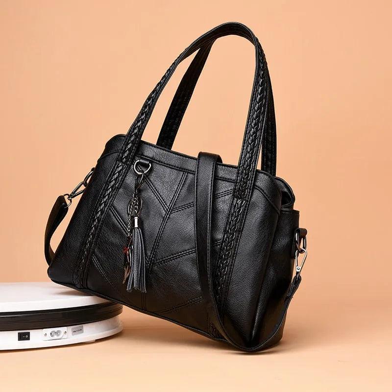 Juliette Rivoli | Sac à main en cuir véritable