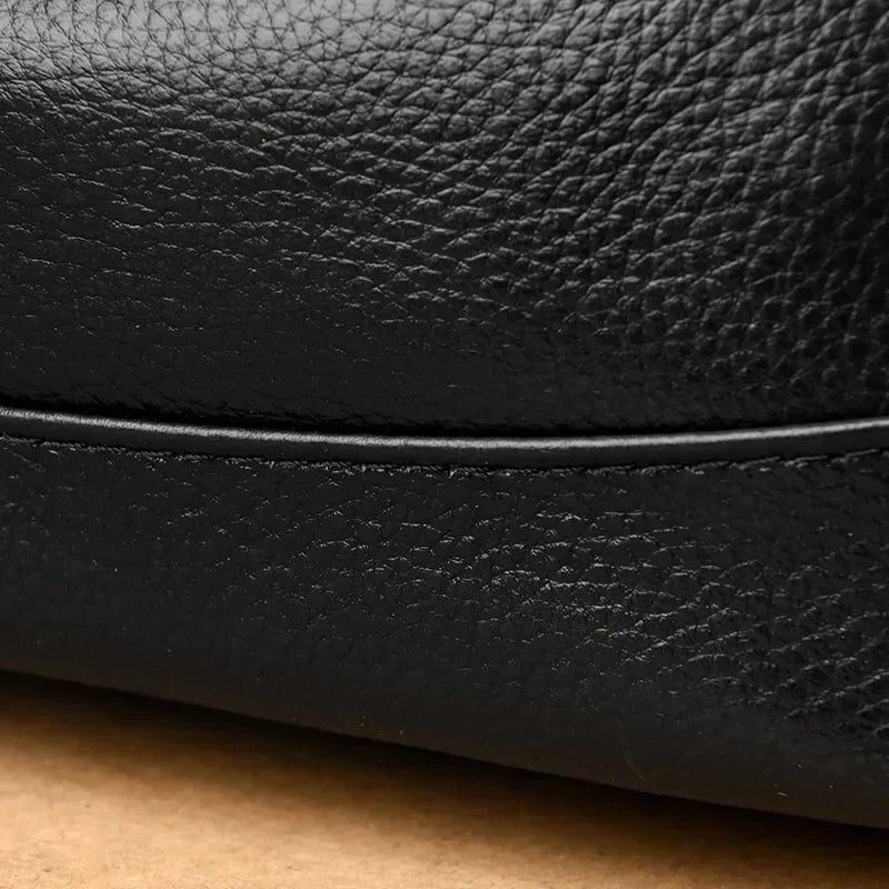 Capucine Lumière | Sac bandoulière en cuir véritable