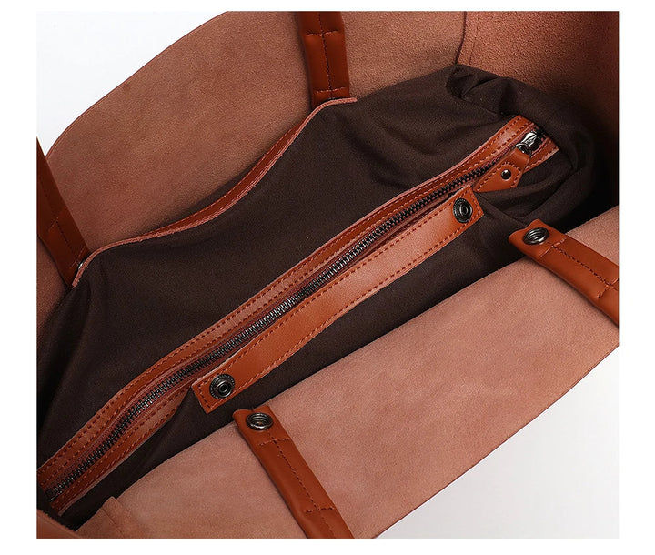 Émilie Lumière | Sac à main en cuir véritable