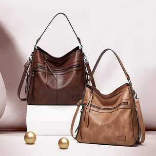 Estelle Rivoli | Sac à main en cuir véritable