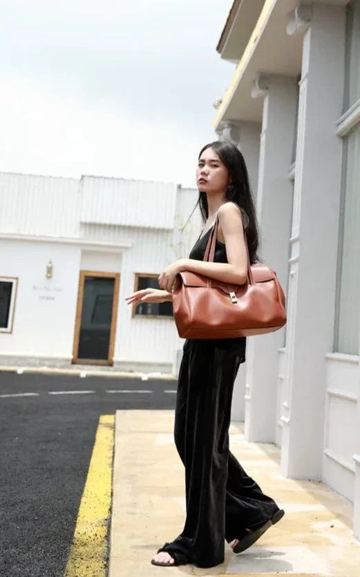 Colette Loire | Sac cabas en cuir véritable