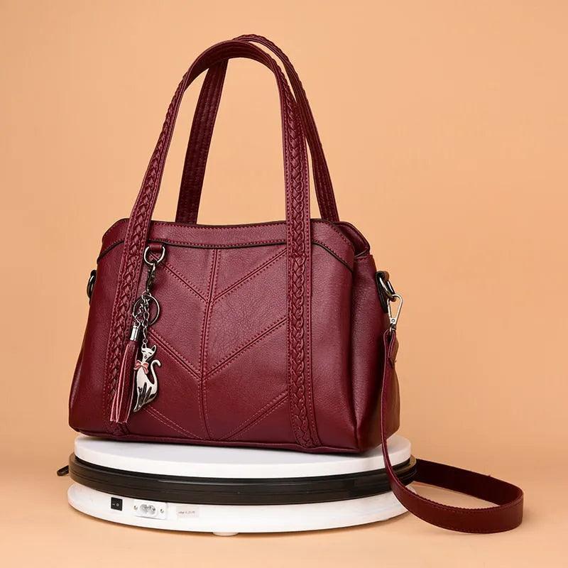 Juliette Rivoli | Sac à main en cuir véritable