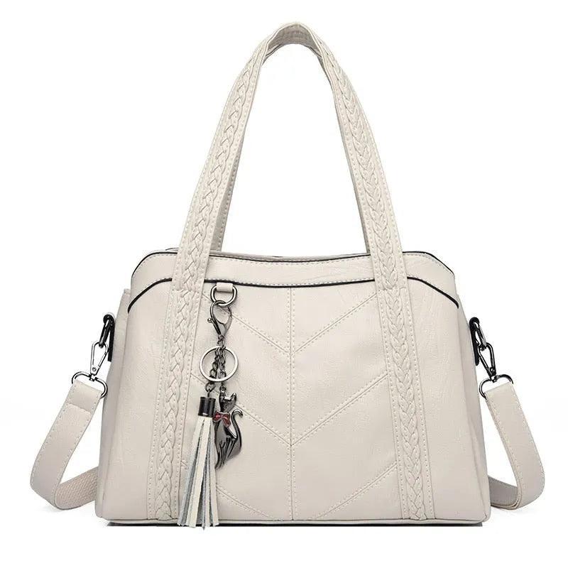 Juliette Rivoli | Sac à main en cuir véritable