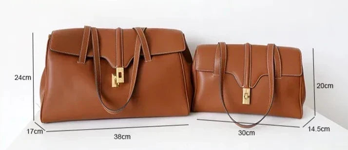 Colette Loire | Sac cabas en cuir véritable