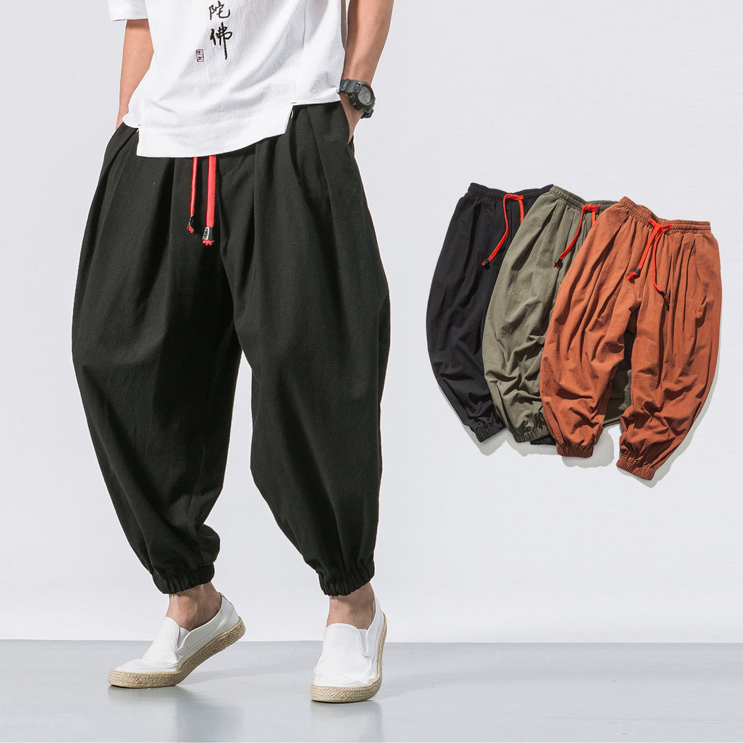Olivier | Pantalon ample en coton