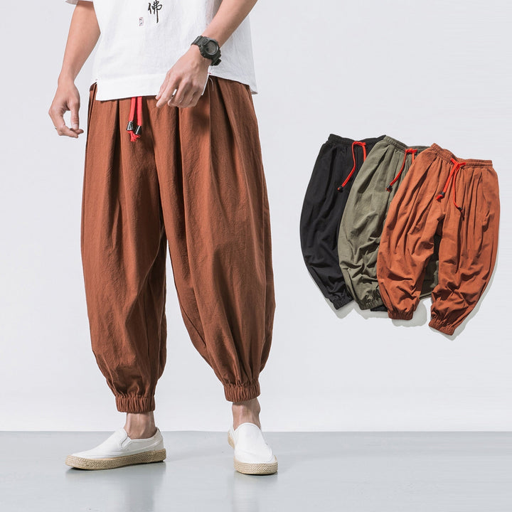 Olivier | Pantalon ample en coton