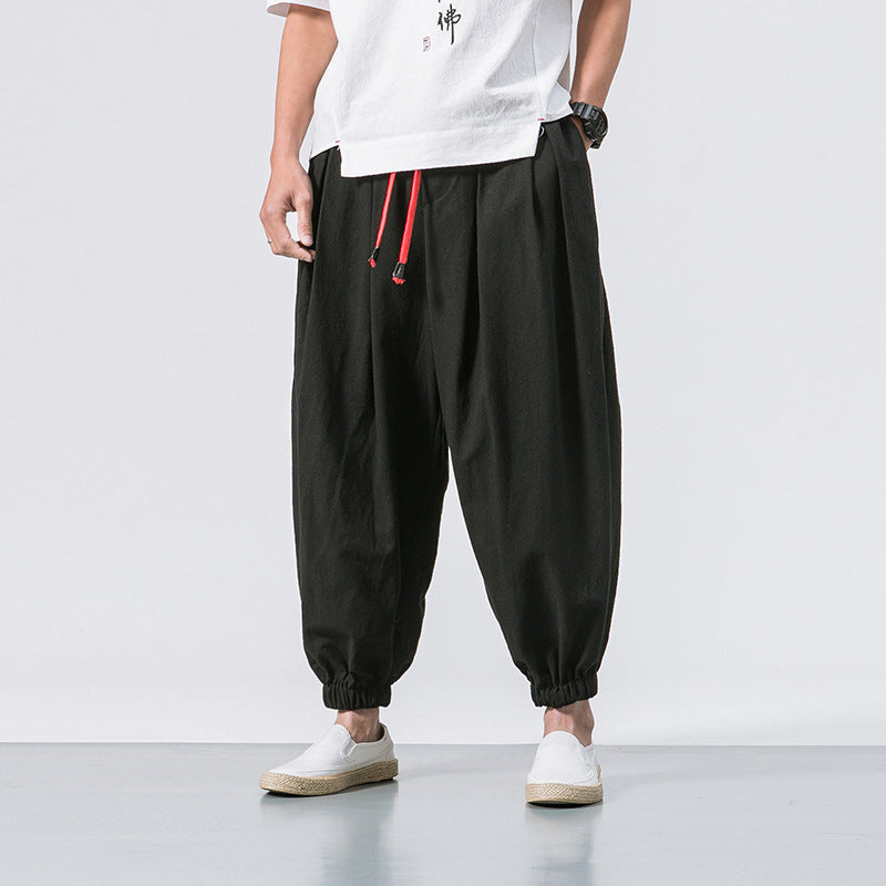 Olivier | Pantalon ample en coton