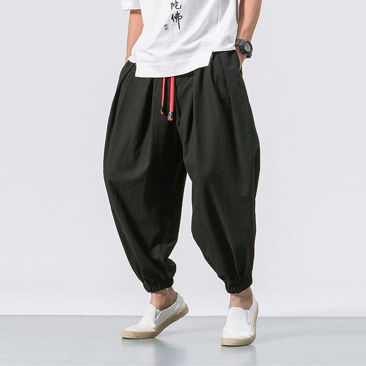 Olivier | Pantalon ample en coton